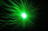 Laser experiment: de onzekerheidsrelatie van Heisenberg