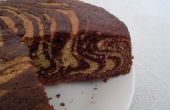 Chocolade Zebra Cake