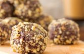 Walnut donkere chocolade truffels