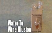Water aan wijn illusie vak