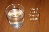 Hoe kom je van een glas Water! 