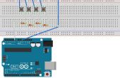 Gebruik van een analoge pin te lezen 4 knoppen - Arduino