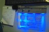 LED verlichte glazen Whiteboard