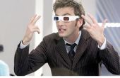 Arts die tiende Doctor's 3D bril