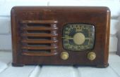 Herstel van een oude radio