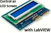 LCD controle met LabVIEW