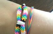 Infinity armband: Rainbow Loom