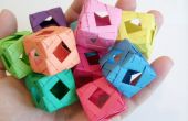 Diamond venster kubus (Modular Origami)