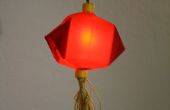 Flikkerende Origami lantaarn