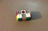 De volledig functionele, compacte 1 x 2 x 3 Lego Rubik's Cube! 