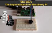 De keizerlijke spelen maart uit Star Wars op Raspberry Pi met piëzo-zoemer