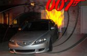 Maken van een James Bond spion auto (w / wapens) en een spion School Halloween Display