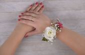 DIY met bloemen: Bloemen armband