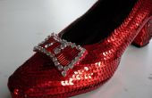 How to make ruby slippers uit The Wizard of Oz