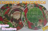 CD's Coasters voor Kerstmis