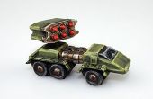 3D afgedrukt micro-oorlog Tanks