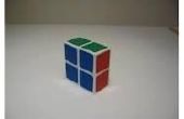 3D kubus van gedrukte 2 x 2 x 1