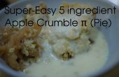 Super-gemakkelijke 5 ingrediënt Apple Crumble Pi(e)