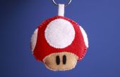 Hoe maak je een Mario mushroom sleutelhanger