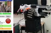 WiFi / Internet / Android Controlled Nerf Vulcan Sentry Gun