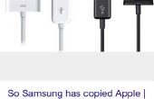 Apple 30 Pin oplader voor Samsung Hack