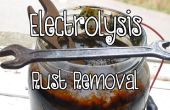 Elektrolyse roest verwijderen - DIY Tutorial