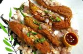 Mirchi Bajji (Spaanse peper beignets) - Indiase straat voedsel