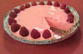 Raspberry Cream Pie, No-Bake! 