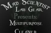 Gekke wetenschapper Lab Gear: Snelle Multipurpose schonere