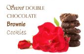 Geheime dubbel chocolade Brownie koekjes