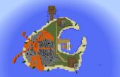 Minecraft vulkaan eiland