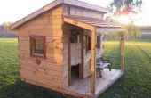 Build A Western Saloon Kid's Fort met standaard hek Boards