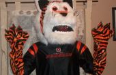 DIY zelfgemaakte Cincinnati Bengals Tiger mascotte "Die Dey"