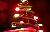 Mooie kleine LED kerstboom - 9V