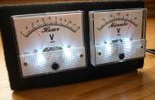 Analoge VU-meter en de klok (Arduino Powered)