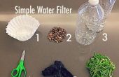 Eenvoudige waterfilter