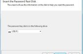 Tot oprichting van een wachtwoord van Vensters 7 schijf van het terugstellen en uw windows-wachtwoord opnieuw instellen