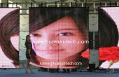 Flexibele LED Video gordijn voor fase verlichting fabriek contact: kallen@huasun-tech.com