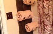 DIY sluiter handdoekrek