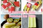 4 gezonde & gemakkelijk zomer Ice Pops