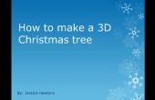 Hoe maak je een kerstboom 3D papier
