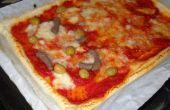Eenvoudige & snelle smakelijke Pizza