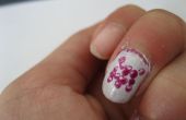 DIY Space Invaders Nail Art + vierkante puntjes gereedschap