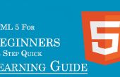 HTML5 voor Beginners: een 4 stap leren snelreferentiegids