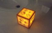 Minecraft Glowstone Perler Block