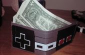 NES controller duct tape wallet