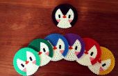 Pinguïn Perler kraal Coasters