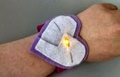 LED gebroken hart armband