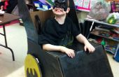 Rolstoel Batmobile kostuum