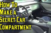 Maak een geheime auto compartiment! 